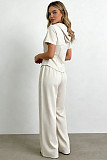 2026 New Summer Hooded Sweatshirt and Wide-Leg Pants Sports Two-Piece Set SNN-211522