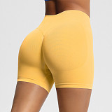 Women's Fitness Shorts High Waist Hip Lifting Sports Shorts Tight Quick Dry Yoga Shorts