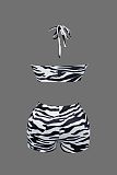 Sexy Zebra Print Stretch Backless Jumpsuit XS-26L2132