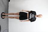 Fashionable Sequined Crew Neck Short-Sleeved Printed Crop Top and Shorts Two-Piece Set CYA-902337