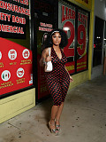 Sexy Halter Neck Deep V Polka Dot Slim Fit Elastic Jumpsuit Shorts CM-60402