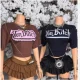 Fashionable Summer Simple Printed Short-Sleeve T-Shirt RS-1800
