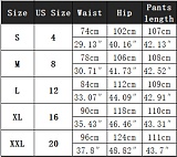 Flared Cuff Graffiti Print Distressed Wash Loose-Fit High-Waisted Wide-Leg Jeans RS-391551