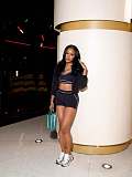 Fashionable High-Elastic High-Waisted Embroidered Letter Hip-Lifting Shorts Vest Set CY-6279