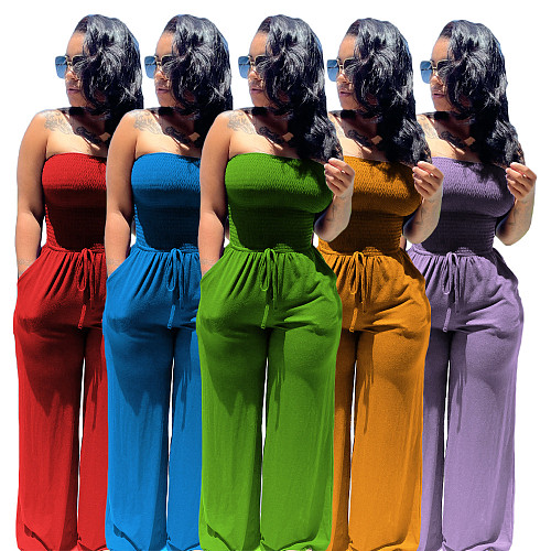 Strapless Wide-leg Jumpsuit ANDI-0605