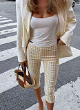 Casual Stretch Slim-Fit Cropped Skinny Pants RS-251113