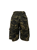 New Summer Collection Relaxed-Fit Casual Camouflage Work Shorts RS-LD1338