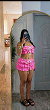 Knitted Scalloped Edge Mesh Set Summer Beach Shorts Strapless Set CM-60412