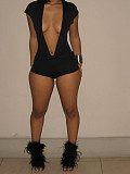 2026 Sexy Solid-Color Stretch Shorts FC-1453