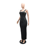 Sexy Summer Strapless Rhinestone-Embellished Fitted Dress CYA-902264