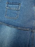 Retro Two-Piece Style High-Waisted Slimming and Flattering Wide-Leg Jeans  RS-391550