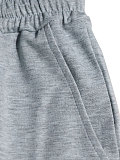 Casual Solid-Color Two-Piece Set Short-Sleeve Hoodie & Drawstring Shorts HANI-309
