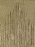 Sexy Cutout Knitted Beach Dress With Drawstring Waist and Tassels ZSC-0347