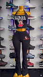Printed Tank Top Long Pants Set Sexy Fashion Outfit For Hot Girl FC-1469