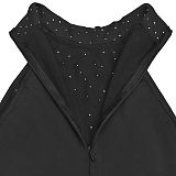 Sexy Off-Shoulder Rhinestone & Pearl-Embellished Slit Dress BY-7706