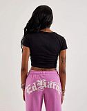 New Casual Belly Button Print Short-Sleeve T-Shirt RS-1294