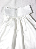 Summer Halter-Neck Off-the-Shoulder Tie-Waist Wide-Leg Jumpsuit HANI-161