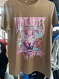 Summer New Arrival Leopard Print Short-Sleeve T-Shirt Top RS-1486