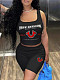 2026 Black True Religion Sleeveless Vest Shorts Two Pieces HMY-2026052