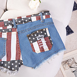 New Summer Low-Rise Distressed Denim Hot Pants FB-388
