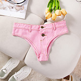 Sexy Distressed Ultra-Short Denim Hot Pants FB-620