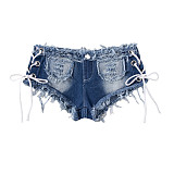 Sexy Summer Low-Rise Slimming Denim Shorts FB-616