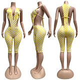 2026 Summer New Arrival Sleeveless Polka-Dot Print Slim-Fit Matching Set In Stock CM-60407