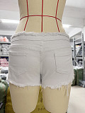 Sexy Low-Rise Distressed Denim Shorts FB-651
