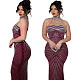 Sexy Sleeveless Slim-Fit Evening Gown With Rhinestone Embellishments CYA-902254