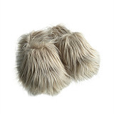 Home Comfort Slippers European Water-resistant Faux Fur Slippers Plush RS-2024015