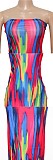 Stylish and Elegant Printed Sleeveless Pullover Dress PMR-HY009