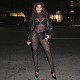 High Neck Lace Sexy Sheer Stockings Zipper One-piece Pants Jumpsuit XYWL-Y24JP659