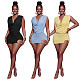 New Women Sexy Backless Sleeveless Solid Color Package Hip Mini Dress YF-11053