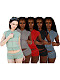 Wholesale Hooded Zipper Jacket And Drawstring Shorts Set CH-26021