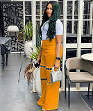 Green Women'S High Waist New Style Stitching Casual Nail Chain Jeans AK-A50408