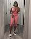 Stylish Red & White Plaid Two-Piece Set Halter Crop Top & Fitted Capri Pants LSD-2846