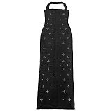 Super Sexy Halter Backless Hot Drilling Slim Tight Long Party Dresses BY-7480
