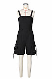 Lovely Strap Vest Pockets Workwear Romper ZS-G0783