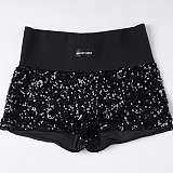 Low Waist Sequined Leopard Sexy Women Hot Shorts MRA-25342