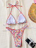 Women Gather Printed Sexy Bikini Swimwear Set XM-733
