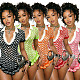 Knitted Polo Collar Summer Lovely One-piece Romper CM-60608