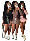Lapel Collar Zipper Hoodied Drawstring Skirt Set (Including Safety Shorts) CH-26027