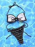 Sexy Push Up Printed Bikinis Swimwear Set XM-139