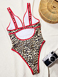Fashion Beach Sexy Deep V One Piece Swimsuit XM-270