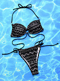 Sexy Push Up Printed Bikinis Swimwear Set XM-139