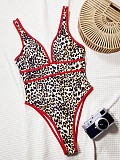 Fashion Beach Sexy Deep V One Piece Swimsuit XM-270