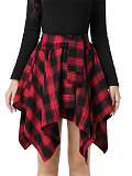 2026 Street Style Woman Irregular Midi Skirt RS-N104