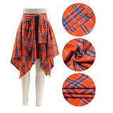 2026 Street Style Woman Irregular Midi Skirt RS-N104