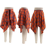 2026 Street Style Woman Irregular Midi Skirt RS-N104