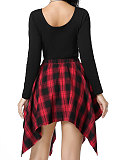 2026 Street Style Woman Irregular Midi Skirt RS-N104